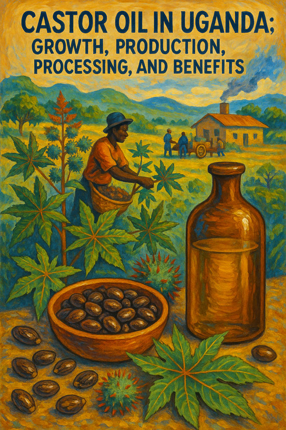 Castor Oil in Uganda: Growth, Production, Processing, and Benefits